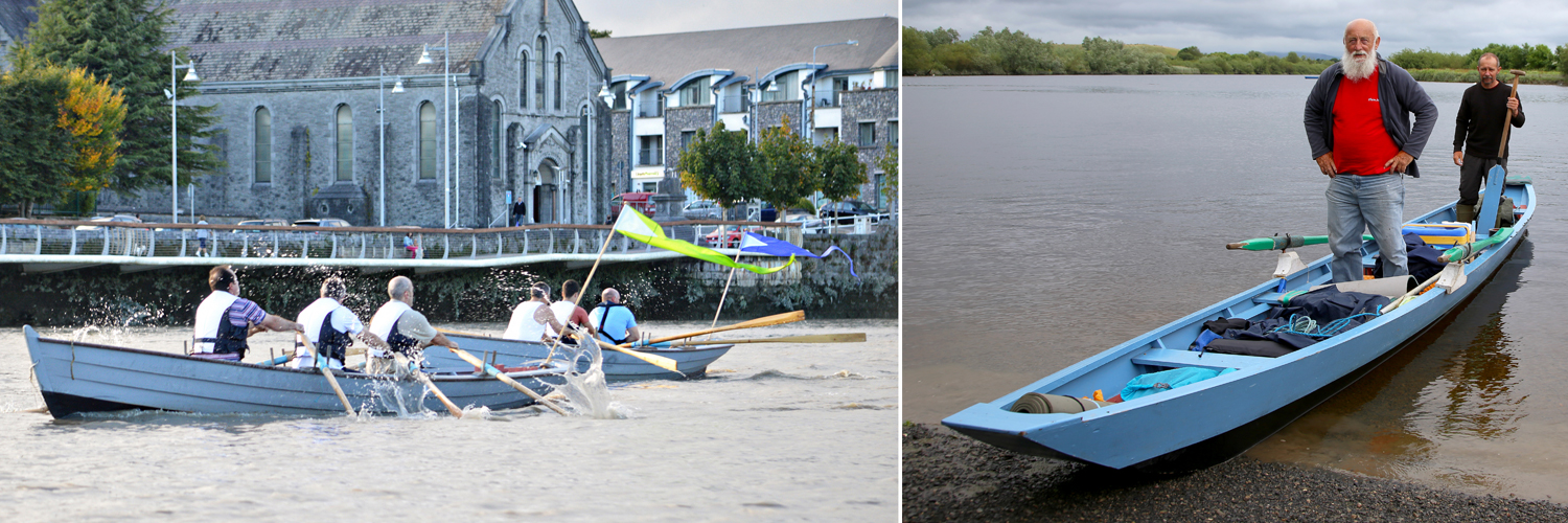 boat handling and rowing for limerick's youth Ilen School 
